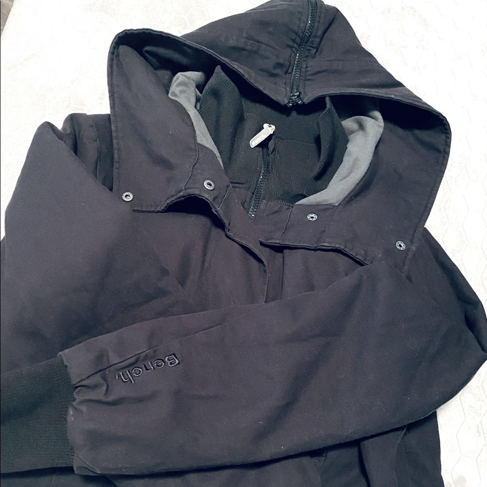 Bench Women’s Hooded Double Breasted Jacket
